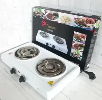 Настольная плита электрическая на 2 конфорки Domotec MS-5532 Коломия