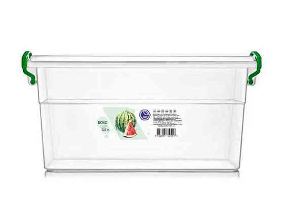 Контейнер 3,5л пл. з кришкою (55) ТМ НАРОДНИЙ ПРОДУКТ   Solmir Київ
