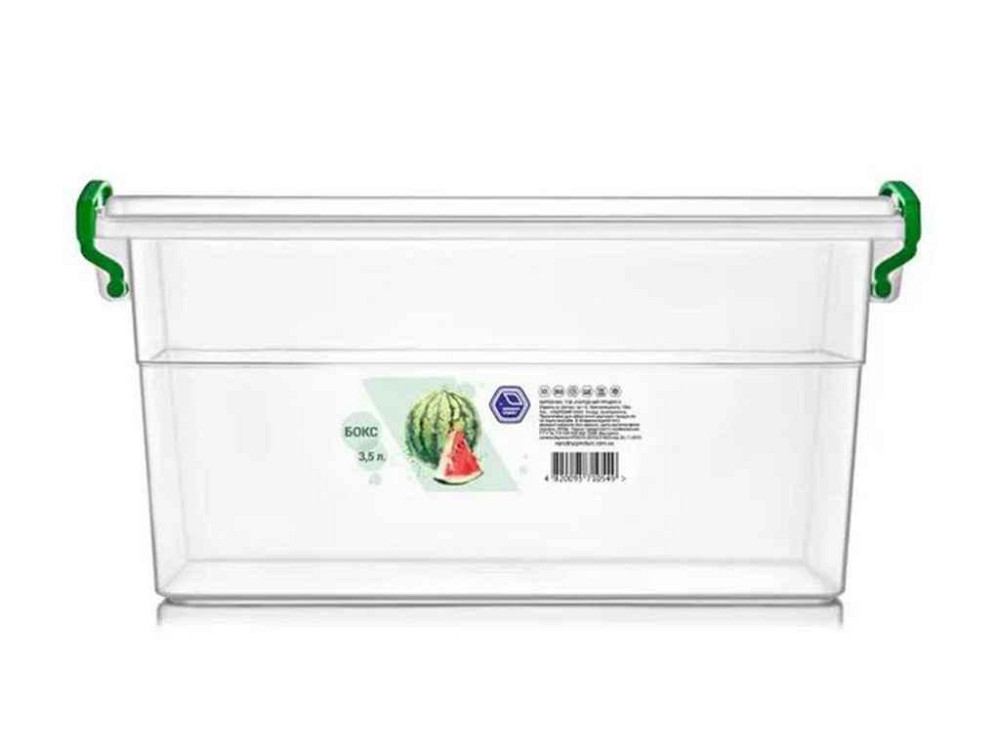 Контейнер 3,5л пл. з кришкою (55) ТМ НАРОДНИЙ ПРОДУКТ   Solmir Київ - фото 1
