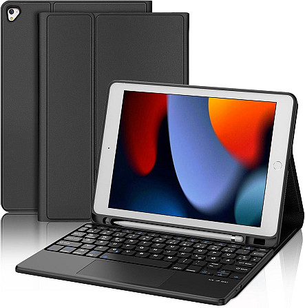 Чохол зі знімною клавіатурою Bluetooth JADEMALL iPad 9.7 2018/ iPad 9.7 2017/ iPad Air 2/ iPad Air/  Дніпро - фото 1