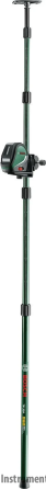 Телескопічна штанга Bosch TP 320 : робоча висота 10-320 см, вага 1.1 кг (0603693101) Київ