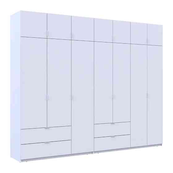 Шафа для одягу Doros Лукас Біла 3+4 ДСП 295х50х240 DRS-011687 (42005122) Львів