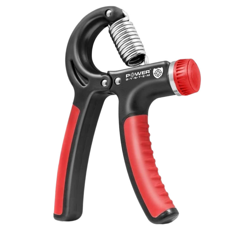 Еспандер кистьовий Power System PS-4021 з регульованим навантаженням 10-40 кг.  Power Hand Grip Black Кам'янське - фото 1
