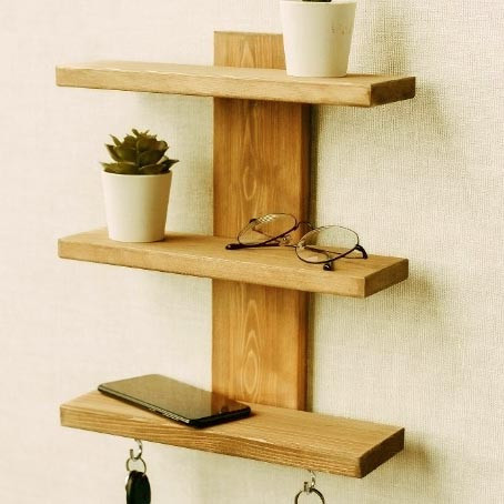 Ключниця дерев'яна "Балоу" сієна Миколаїв - фото 1