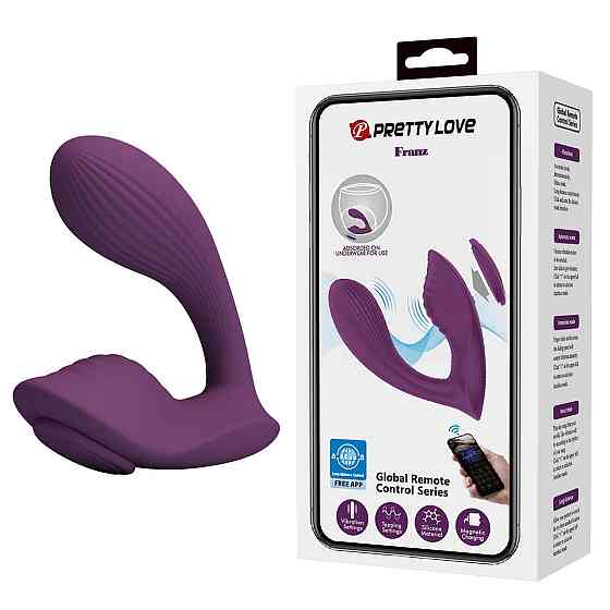 Вибромассажер серии Pretty Love - FRANZ Mobile APP remote control, BW-022101HP Sex Aura Киев