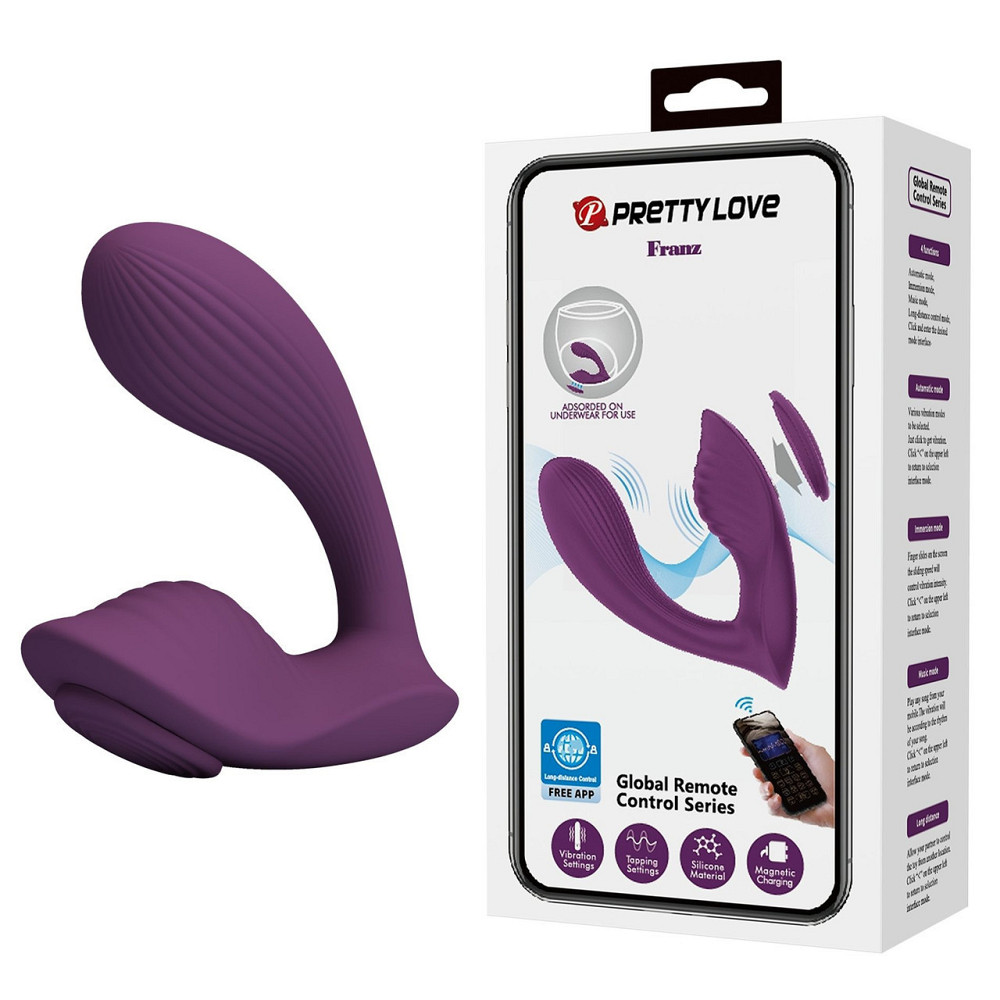 Вибромассажер серии Pretty Love - FRANZ Mobile APP remote control, BW-022101HP Sex Aura Киев - изображение 1