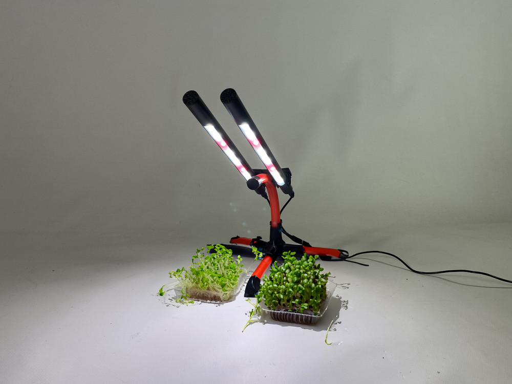 Настільна LED лампа-трансформер RED BOB - з двома світильниками та сенсорним керуванням. Лампа-конст Борисполь - изображение 7