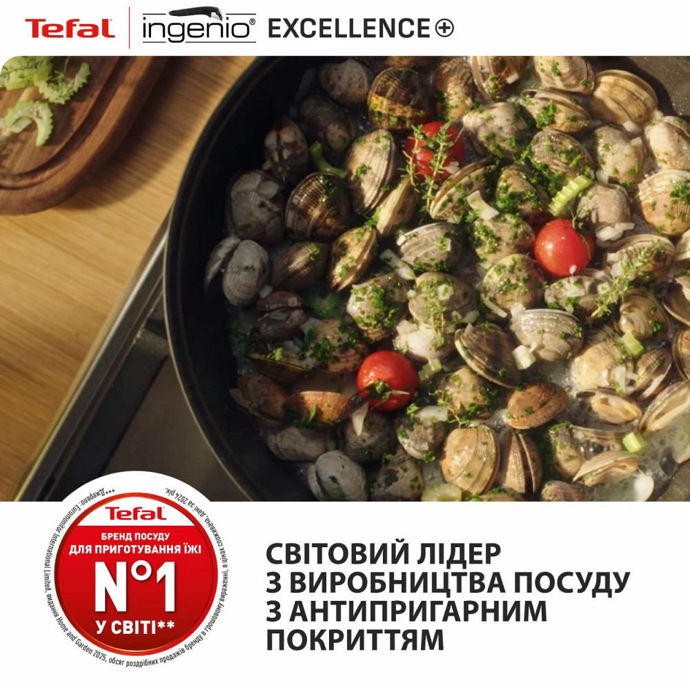Набір посуду Tefal Ingenio Exсellence+ 3 предмети (P0009553) ( 23206 ) Харьков - изображение 16