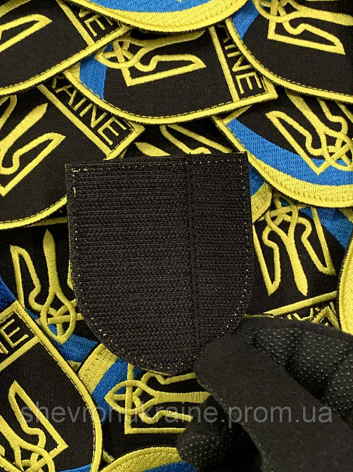 Шеврон ukraine (Форма щит. На липучці) Розмір 8x7см Київ - фото 7