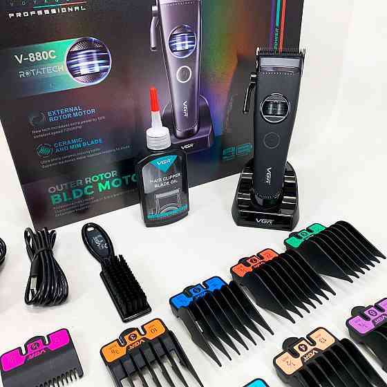 Машинка для стрижки на акумуляторі, Професійна машинка для волосся, Професійний бездротовий тример UB-74 Івано-Франківськ