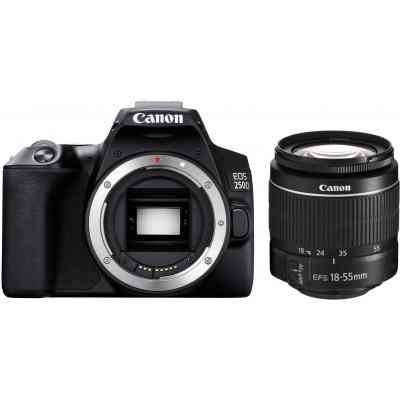 Цифровий фотоапарат Canon EOS 250D 18-55 DC III Black kit (3454C009) Вінниця