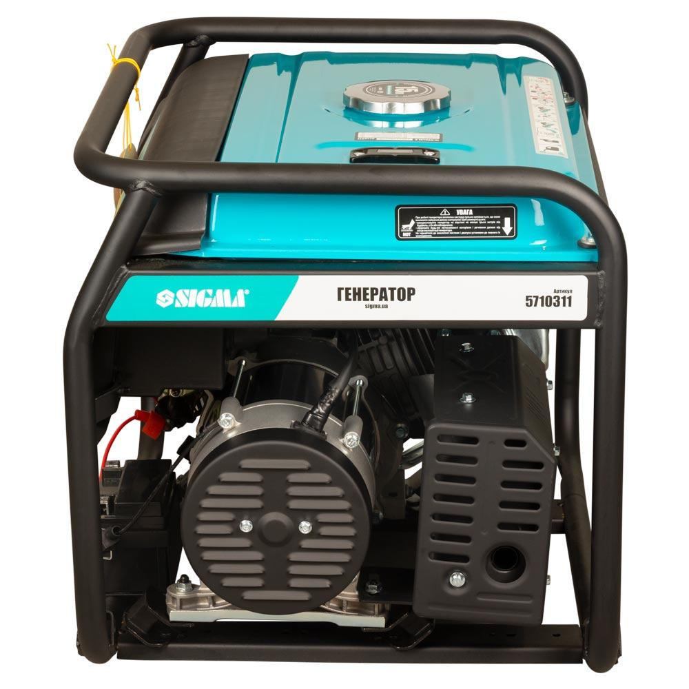 Генератор бензиновый 230В 3.5/4.0кВт 4-х тактный с выводом под АВР SIGMA (5710311) Киев - изображение 5