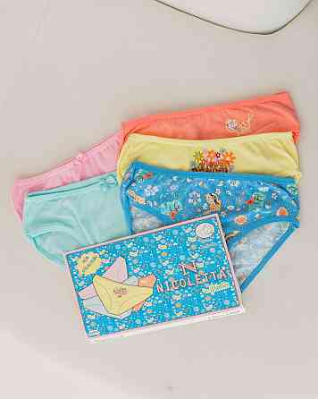 Набор детских трусиков на девочку 5 шт Nicoletta 540012 Киев