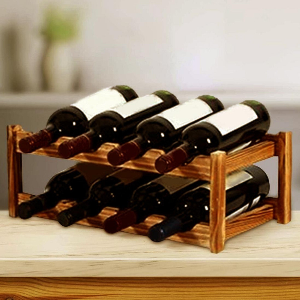 Настольная винная полка 
