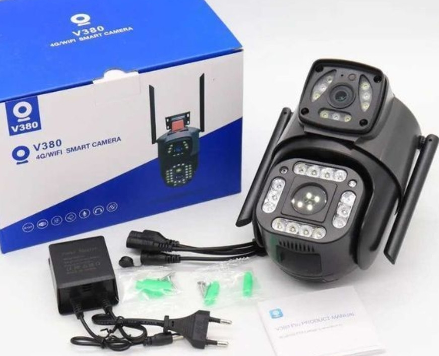 Вайфай Камера відеонагляду 8мп вулична поворотна нічна V380 SC03 wifi. Харків - фото 7