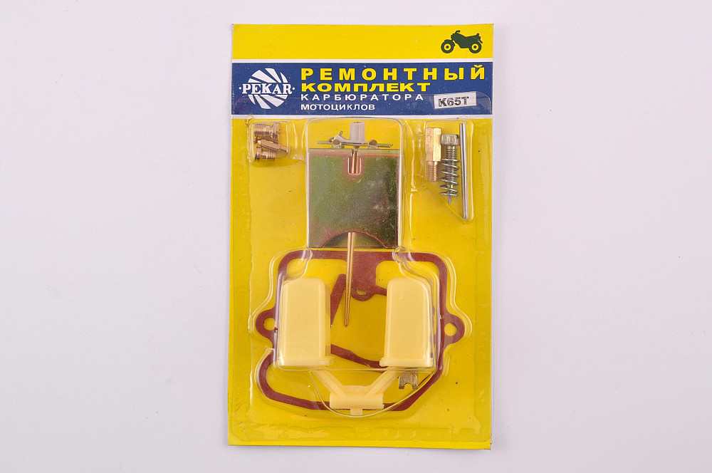 Ремкомплект карбюратора К65Т МТ, ДНІПРО, УРАЛ (квадратний) JING (mod.A) Київ - фото 1