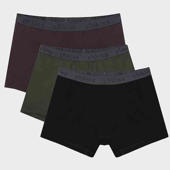 Набір чоловічих трусів шорти (3 шт. у пакованні) CHIKISS 3CMH 002/02 XXL Київ