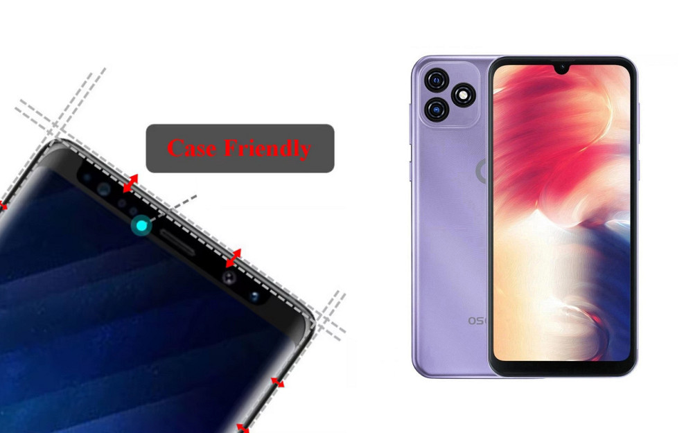 Защитное стекло HyperGlass Pro для Blackview Oscal C20, Oscal C20 Pro – максимальная чувствительность и защита Киев - изображение 4