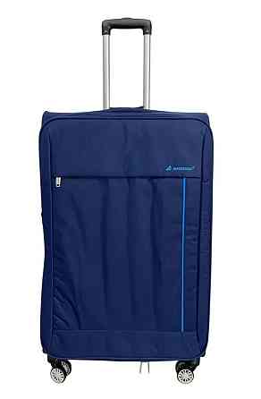 Чемодан тканевый MADISSON 35703 большой 76 см синий 4 колеса Киев
