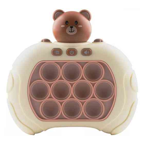 Іграшка антистрес електронна Toys Pop It (Ведмедик) Миколаїв