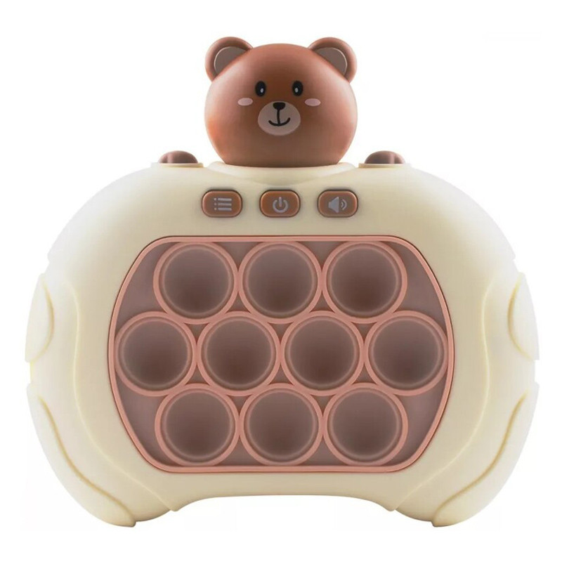 Іграшка антистрес електронна Toys Pop It (Ведмедик) Миколаїв - фото 2