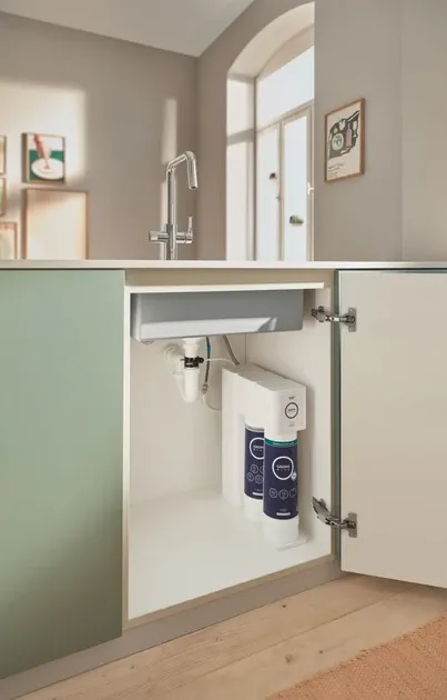Змішувач для кухні з підключенням до фільтру Grohe Blue Pure Eurosmart 30583000 Київ - фото 5