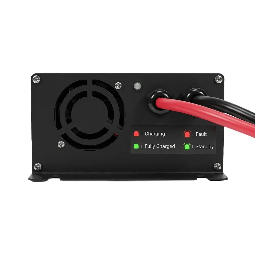 Зарядний пристрій для акумуляторних батарей LiFePO4 14.6V/40A Power Queen P12V40A-BCHA-Y (44-00529) Київ - фото 13