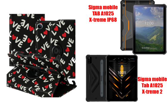 Чохол Spinner360 для планшета Sigma mobile Tab A1033 X-treme 2, колір Art-Premium Київ