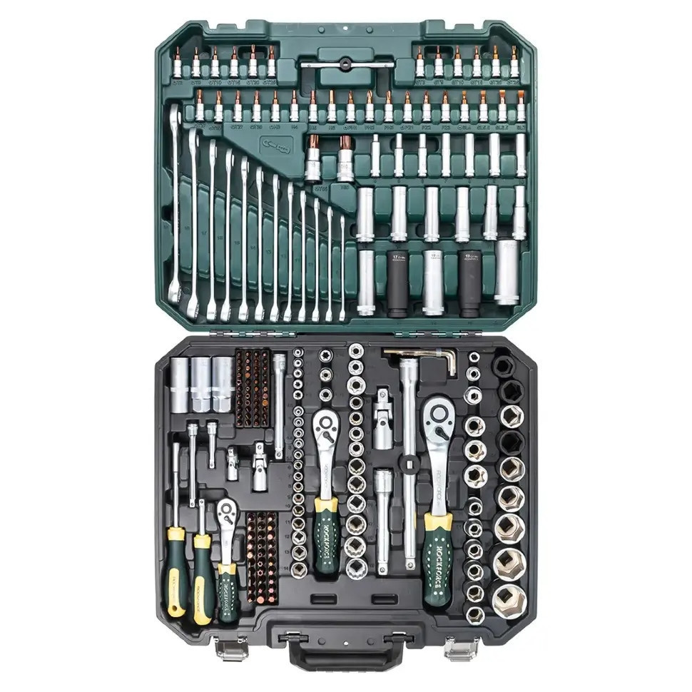 Набір інструментів 216пр. 1/4" 3/8" 1/2" (6гр,12гр) Rockforce RF-38841 Premium Одеса - фото 2