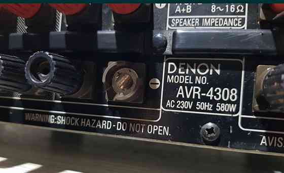 Підсилювач/Рісивер 7.1AV DENON AVR-4308, 7*170 Вт!/HDMI/USB/ Wi-Fi. Київ