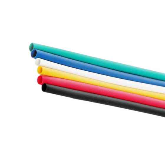 Кембрик термоусадочный 100см, d= 6 АССОРТИ упак 30шт Мукачево