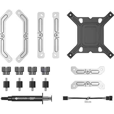 Система жидкостного охлаждения ID-Cooling DX360 Max White (DX360 MAX WHITE) Винница