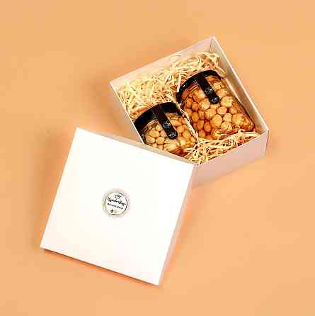 Солодкі подарунки №72 для чоловіка, хлопця, другу, колезі, горіхи з медом. Одеса