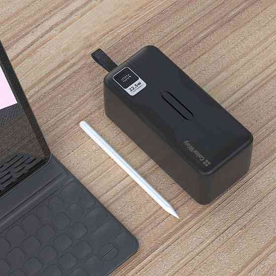 Універсальна мобільна батарея ColorWay Digital Display 50000 mAh Black (CW-PB500LPC5BK-PDD) Чорний Харьков