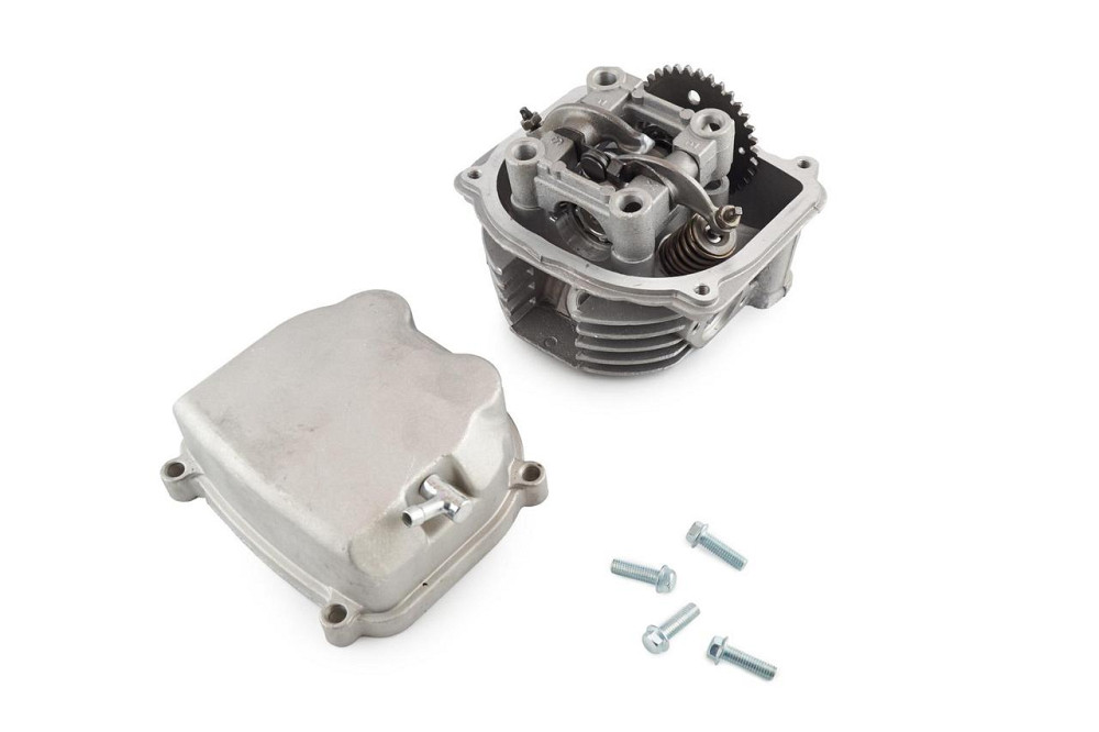 Головка циліндра скутер 4 Т китай 150 (у зборі + кришка) Мукачево - фото 1