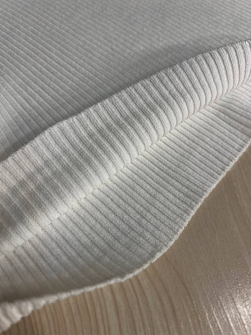 Майка женская A-N 2206 в рубчик с бабочкой, белый, one size Киев - изображение 6