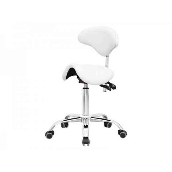 Стілець-сідло для майстра 7015, 4 регулювання, сірий Київ