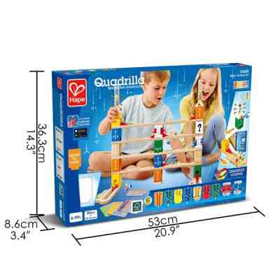 Конструктор Hape лабиринт Quadrilla Программирование основы 130 элементов (E6028) Винница