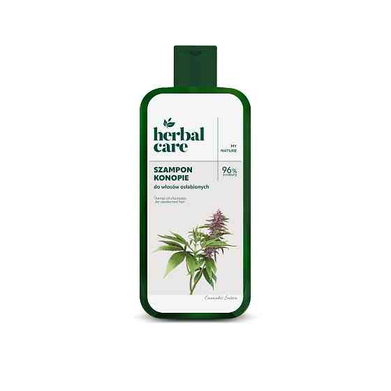 Шампунь для ослабленого волосся Конопляна олія Herbal care 330 мл Київ