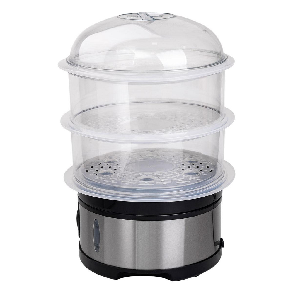 Пароварка електрична трирівнева 650 Вт 11 л з таймером і захистом від перегріву Sokany SK-07018 Київ - фото 3