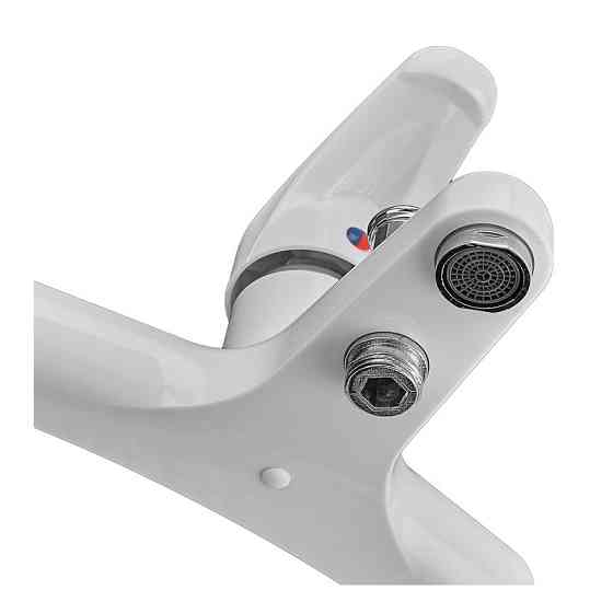 Змішувач для ванни Plamix Afina-009 Білий    ( PM0565 ) 32499 Харків