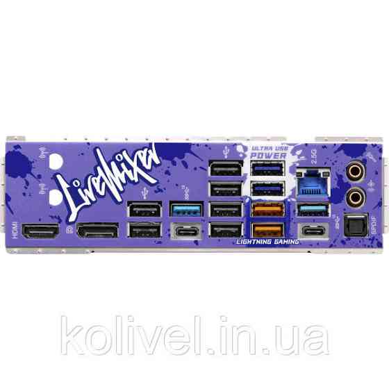 AsRock Z790 LIVEMIXER (1700/Z790, 4*DDR5, 3*PCIex16, HDMI/DP/eDP, 4xSATA, 6xM.2, 2.5Glan,7.1ch, ATX) (Z790 Киев