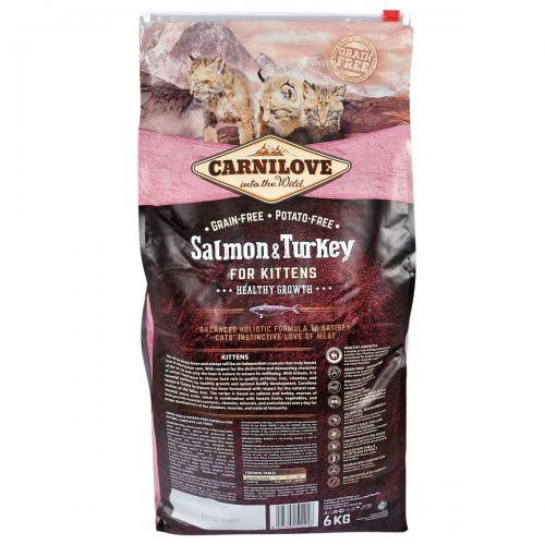Сухий корм Carnilove Cat Salmon & Turkey для кошенят, лосось та індичка, 6 кг Київ - фото 4