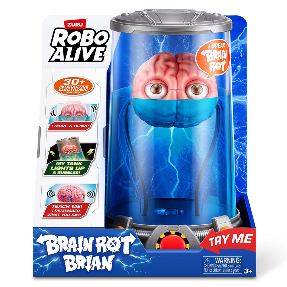 Інтерактивна іграшка Robo Alive – Мозок Браян Днепр - изображение 1
