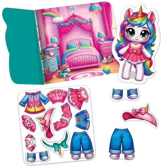 Игра развивающая с липучками 