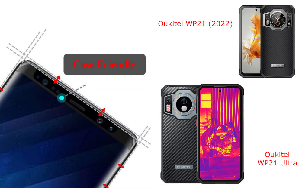 Захисне скло HyperGlass Pro для Oukitel WP21 (2022), WP21 Ultra – максимальна чутливість та захист Київ - фото 4