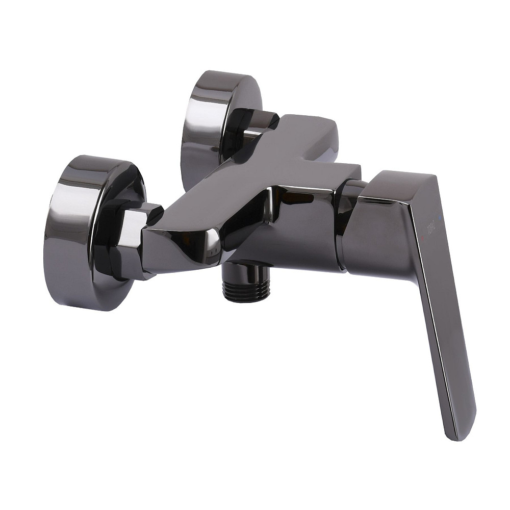 Змішувач для душа TOPAZ LEXI TL 21701-H57-GB cartridge D35 титан блиск PVD (комплект) Луцк - изображение 6