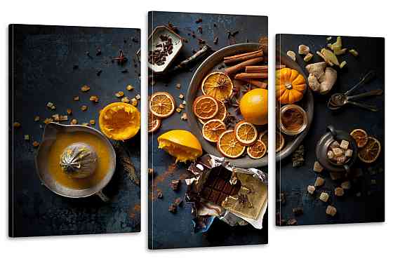 Модульная картина в гостиную / спальню Кориця  Art-665_3 70x130 см Киев