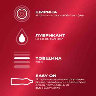 Презервативи Durex Elite латексні з силіконовою змазкою (тонкі) 12 шт. (5010232954229) Вінниця
