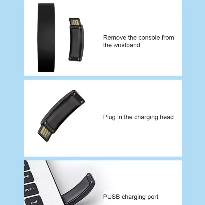 Часы наручные электронные Digital Runner Band Черный Винница - изображение 8